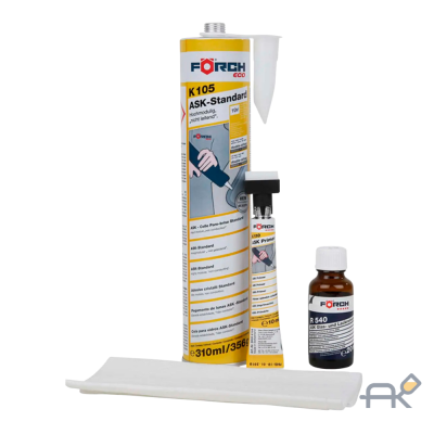 Клей Forch Eco набор для вклейки стекол 310 мл (праймер.обезжириватель.аппликатор.салфетка)